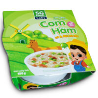 Cơm hầm - bò đậu & hà lan (12 tháng trở lên)