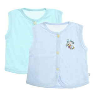 Combo 2 Áo Khỉ Màu Thêu Trẻ Em Nanio A0004
