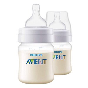 Combo 2 Bình sữa giảm đầy hơi với van giữ sữa AirFree Philips Avent SCF810/24 – 125ml