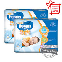 Combo 2 gói tã-bỉm quần sơ sinh Huggies Dry New Born S24 (4 - 8kg)