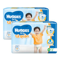 Combo 2 gói tã quần Huggies Dry XXL28