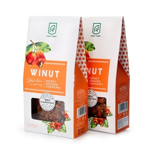 Combo 2 hạt điều vị mật ong Winut 200gr