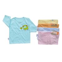 Combo 5 Áo Cài Giữa Tay Dài Mihababy ATD04