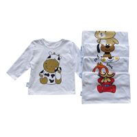 Combo 5 Áo Cài Vai Tay Dài Mihababy ATD01