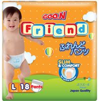 Combo 6 gói Tã dán Goon Friend XL22