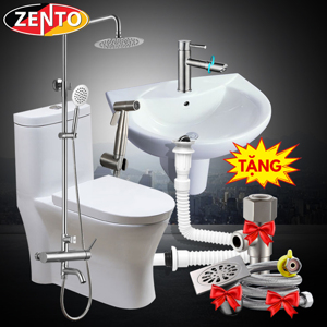 Combo 6 thiết bị vệ sinh Zento BS03