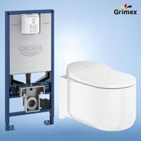 Combo Bệt treo điện tử Grohe 39354SH1 + Két âm Grohe Rapid SLX 39596000