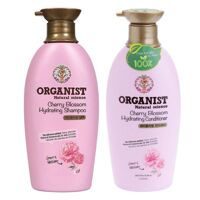 Combo Dầu Gội Hoa Anh Đào Dưỡng Ẩm Organist 380ml + Kem Xả Hoa Anh Đào Dưỡng Ẩm Organist 380ml