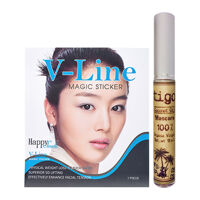 Combo miếng dán V-Line Magic Sticker và Mascara dưỡng mi Tigo 15ml