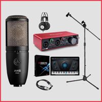 Bộ thu âm Focusrite 2i2 Gen3 + Micro AKG P420