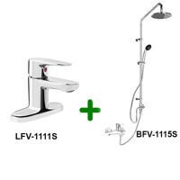 Combo Vòi chậu+ Sen tắm LFV - 1111S+BFV - 1115S