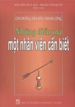 Con Đường Dẫn Đến Thành Công - Những Điều Mà Một Nhân Viên Cần Biết