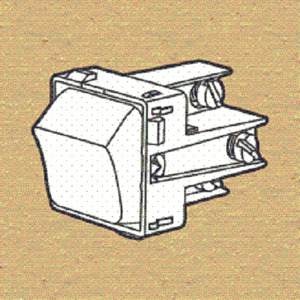 Công tắc 1 chiều Sino S186/1/2M