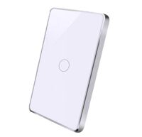 Công tắc cảm ứng 1 nút có viền Wifi SmartZ WS1-1W