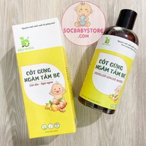 Cốt gừng ngâm tắm bé bảo nhiên 330ml