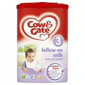 Sữa bột Cow & Gate số 3 - hộp 900g (dành cho trẻ từ 6 - 12 tháng)