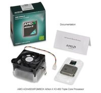 CPU - AMD Athlon II X3-450 - Athlon™ II X3-450, 3.2GHz, 95W, Cache 1.5M