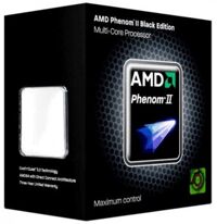 CPU AMD PHENOM™ II X6-1090T BLACK EDITION 3.2GHZ /125W / L2 512KB X6 / L3 6MB / SOCKET AM3