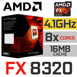 CPU AMD Vishera™ FX-8320 3.5Ghz