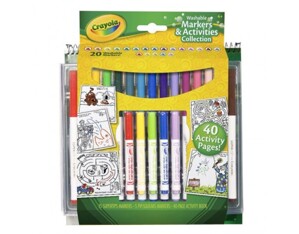 Bộ bút lông và giấy tô màu Crayola 04-5715 (045715A000)