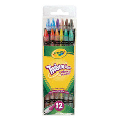 Bộ 12 bút chì màu dạng vặn Crayola 687408Q000