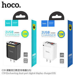 Củ sạc Hoco C39 - 2 cổng