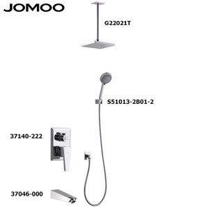 Củ sen âm tường 3 chức năng Jomoo 37140 + G22021T + S51013 + 37046