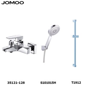 Củ sen Jomoo có vòi phụ 35121+ dây bát S101015H+ thanh trượt T1912