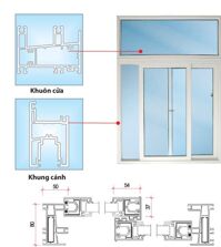 Cửa sổ trượt 2 cánh SAMWON DOORWINDOWS ST1414S2