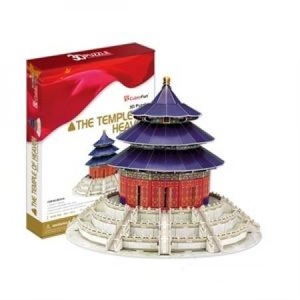 Bộ xếp hình 3D Đền thờ The Temple of Heaven Cubic Fun MC072H