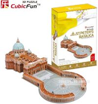 Bộ xếp hình 3D Tòa thành St.Peter's Vatican Cubic Fun MC092h