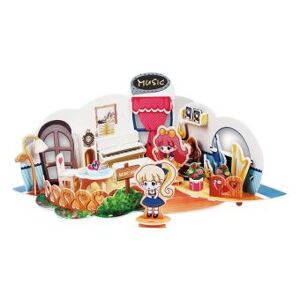 Bộ xếp hình 3D Music Shop Cubic Fun P627H (P627)