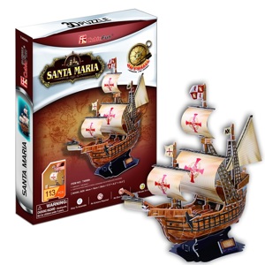 Bộ xếp hình 3D Santa Maria Cubic Fun T4008H