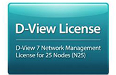 D-View 7 Network Management System (NMS) License for 25 Nodes D-Link DV-700-N25-LIC