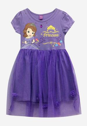 Đầm bé gái Disney Sofia SFDR-0024