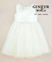 Đầm Dự Tiệc 4 Nơ GINgER WORLD HQ310