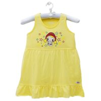 Đầm Hai Dây Bé Gái In Hình Cô Bé Kavio Kids GS464-N1