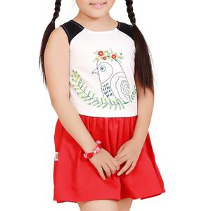 Đầm hoạ tiết chim cánh cụt YF 6DX13811