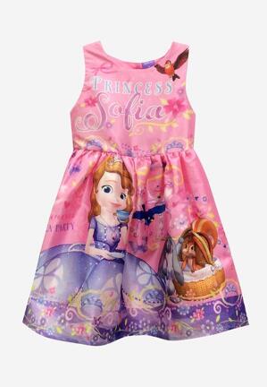 Đầm xòe bé gái Disney Sofia SFDR-0027