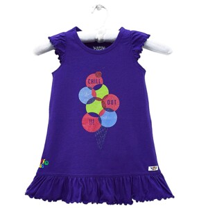 Đầm Xòe Tay Bèo Bé Gái Kavio Kids GS38-N1