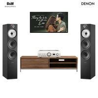 Dàn âm thanh B&W 603 S2 Anniversary Edition + Denon PMA 1600NE