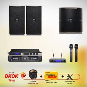 Dàn âm thanh Crown KVS 500 – JBL KP 4010 – JBL KX180 – JBL Pasion 12SP – JBL VM300