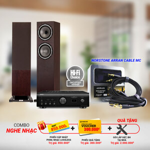 Dàn âm thanh Denon PMA 1600NE – Tannoy revolution XT8F