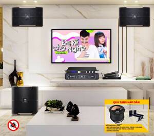 Dàn âm thanh KVS 1000 – JBL KX180 – JBL KPS5 – Bose SUB2