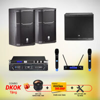 Dàn âm thanh KVS 1000 – JBL PRX 415M – JBL KX180 – JBL Eon 618S – AKG KM200