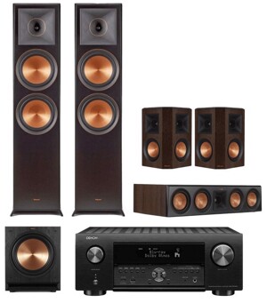 Dàn âm thanh xem phim - nghe nhạc 5.1 Denon AVC X4700H - Klipsch RP 8000F