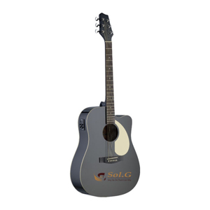 Đàn guitar acoustic Stagg SA30DCEBK
