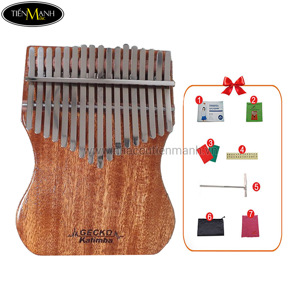 Đàn Kalimba Gecko 17 Phím Gỗ Mahogany K17MAP