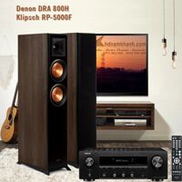 Dàn nghe nhạc DENON DRA 800H - KLIPSCH RP 5000F