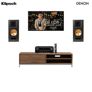 Dàn nghe nhạc Klipsch RB81 II + Denon DRA 800H